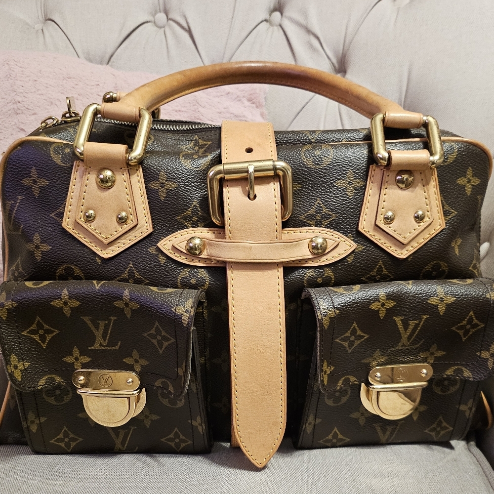 Authentic Louis Vuitton Manhattan GM